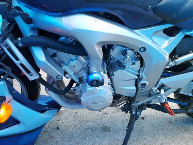 JYARJ08Y34A000097 - 2004 YAMAHA FZ6 SC BLUE photo 7