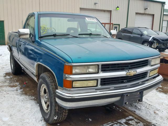 1GCGC24K0RE253283 - 1994 CHEVROLET GMT-400 C2 GREEN photo 1