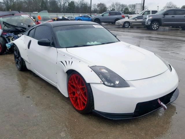 JN1BZ34D48M706618 - 2008 NISSAN 350Z COUPE WHITE photo 1