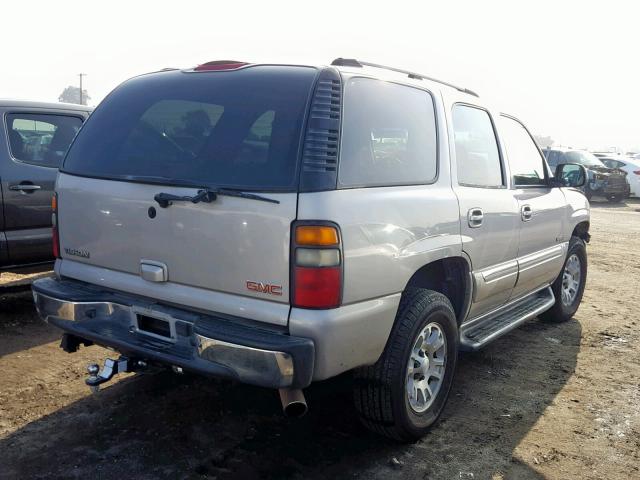 1GKEC13T24J182703 - 2004 GMC YUKON TAN photo 4