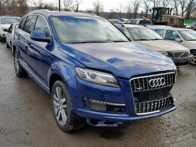 WA1LMAFE0FD022215 - 2015 AUDI Q7 TDI BLUE photo 1