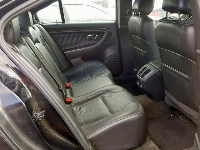 1FAHP2F82EG115288 - 2014 FORD TAURUS LIM BLACK photo 6