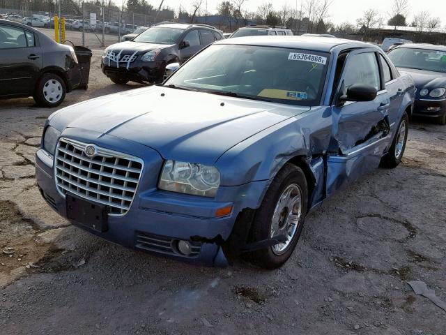 2C3KA53G67H764134 - 2007 CHRYSLER 300 TOURIN BLUE photo 2