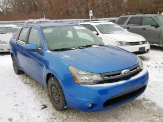 1FAHP3GN4AW241789 - 2010 FORD FOCUS SES BLUE photo 1