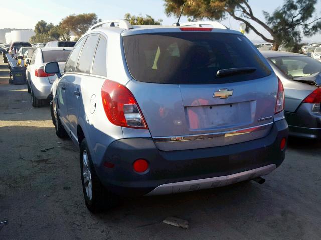 3GNAL2EKXES596503 - 2014 CHEVROLET CAPTIVA LS 蓝色 照片 3