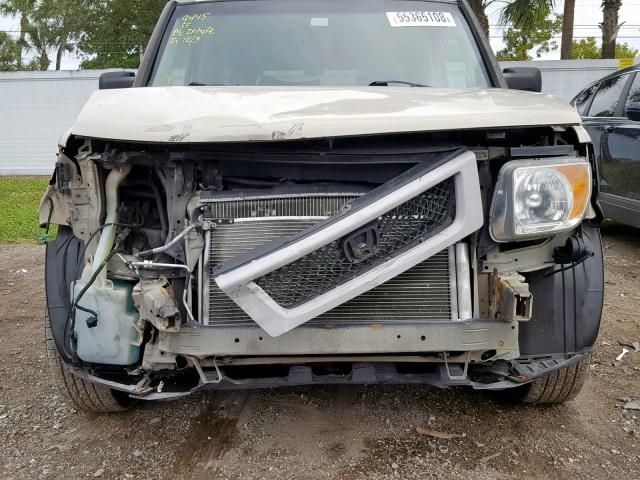 5J6YH18625L011950 - 2005 HONDA ELEMENT EX TAN photo 9