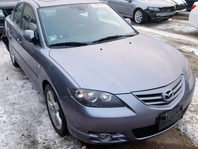 JM1BK323361506243 - 2006 MAZDA 3 S SILVER photo 1