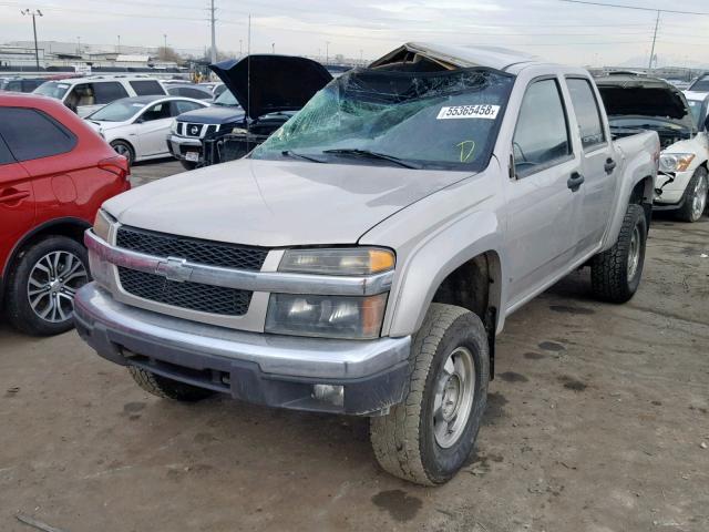 1GCDT136068215659 - 2006 CHEVROLET COLORADO SILVER photo 2