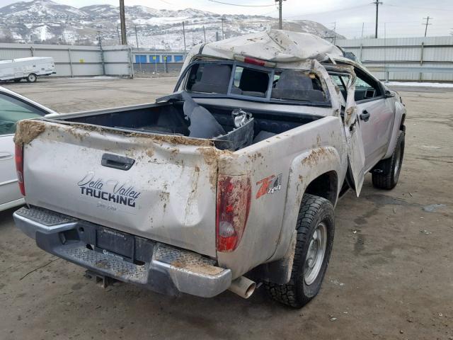 1GCDT136068215659 - 2006 CHEVROLET COLORADO SILVER photo 4