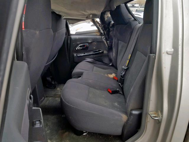 1GCDT136068215659 - 2006 CHEVROLET COLORADO SILVER photo 6