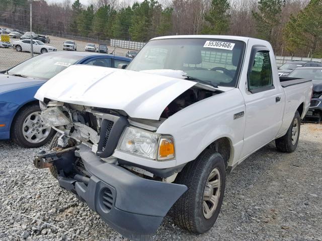 1FTKR1AD9BPA53540 - 2011 FORD RANGER WHITE photo 10