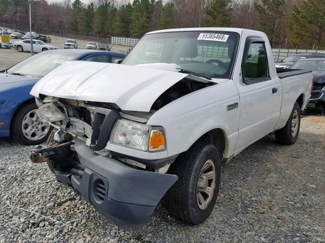 1FTKR1AD9BPA53540 - 2011 FORD RANGER WHITE photo 2