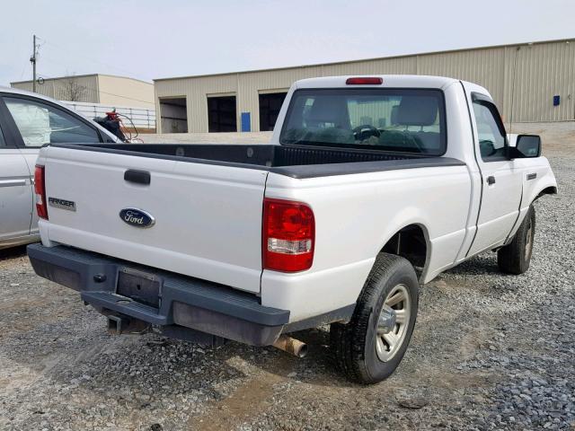 1FTKR1AD9BPA53540 - 2011 FORD RANGER WHITE photo 4