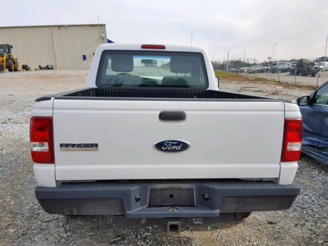 1FTKR1AD9BPA53540 - 2011 FORD RANGER WHITE photo 6