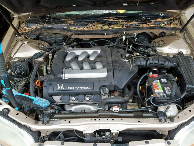 1HGCG22501A025068 - 2001 HONDA ACCORD EX TAN photo 7