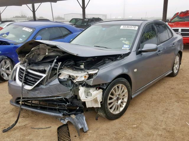 YS3FB46Y481148997 - 2008 SAAB 9-3 2.0T GRAY photo 2