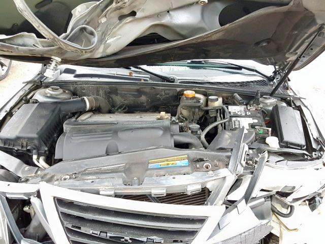 YS3FB46Y481148997 - 2008 SAAB 9-3 2.0T GRAY photo 7