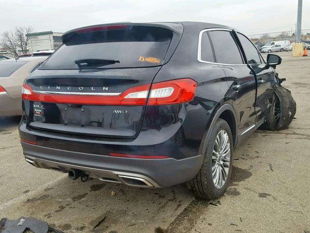 2LMTJ8LR8GBL84329 - 2016 LINCOLN MKX RESERV BLACK photo 4