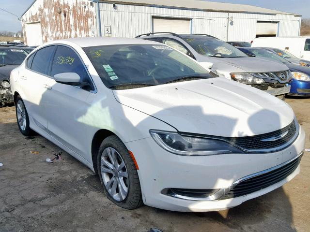 1C3CCCAB5FN673467 - 2015 CHRYSLER 200 LIMITE WHITE photo 1