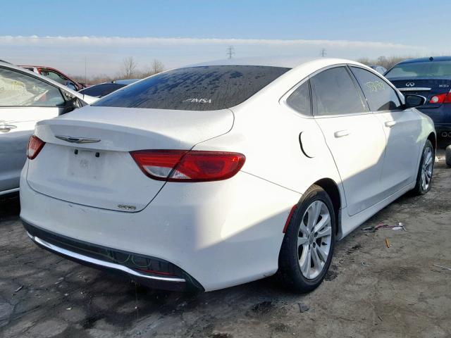 1C3CCCAB5FN673467 - 2015 CHRYSLER 200 LIMITE WHITE photo 4