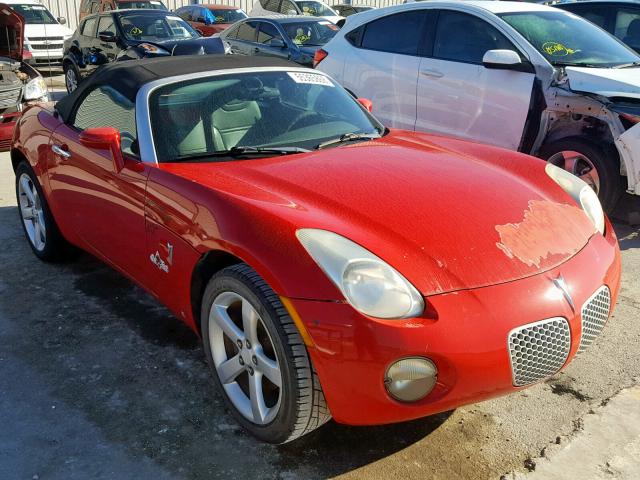 1G2MB33B06Y105081 - 2006 PONTIAC SOLSTICE RED photo 1