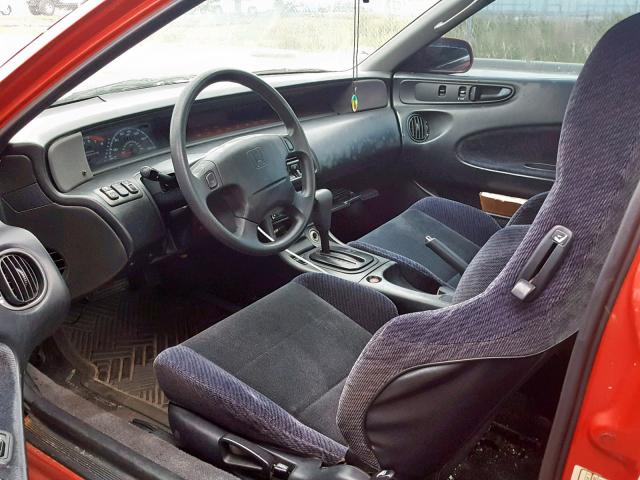 JHMBB2258PC000665 - 1993 HONDA PRELUDE SI RED photo 9