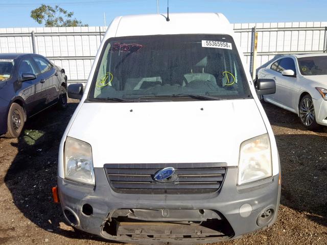 NM0LS7AN9CT090873 - 2012 FORD TRANSIT CO WHITE photo 9