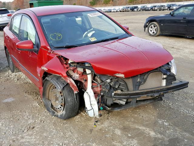 3N1AB6AP9AL613223 - 2010 NISSAN SENTRA 2.0 RED photo 1