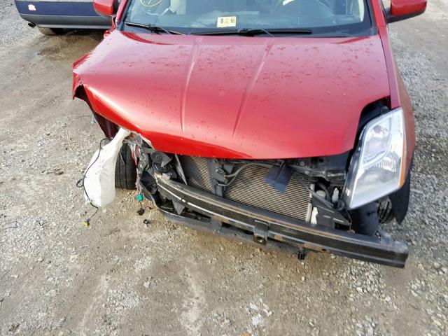 3N1AB6AP9AL613223 - 2010 NISSAN SENTRA 2.0 RED photo 7