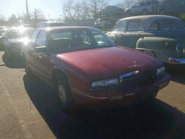 2G4WB54L5P1451537 - 1993 BUICK REGAL CUST RED photo 1