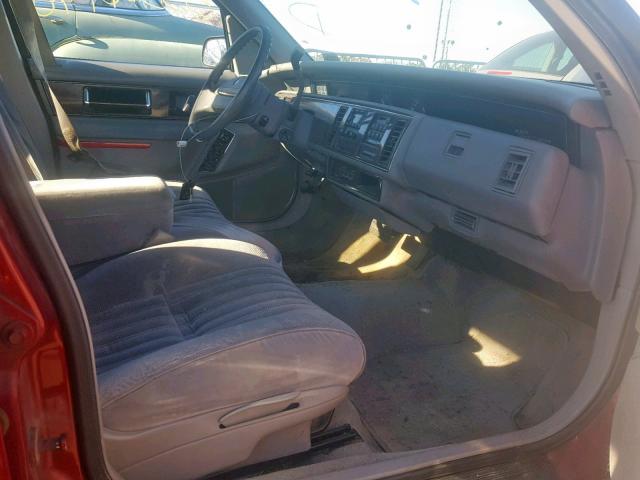 2G4WB54L5P1451537 - 1993 BUICK REGAL CUST RED photo 5