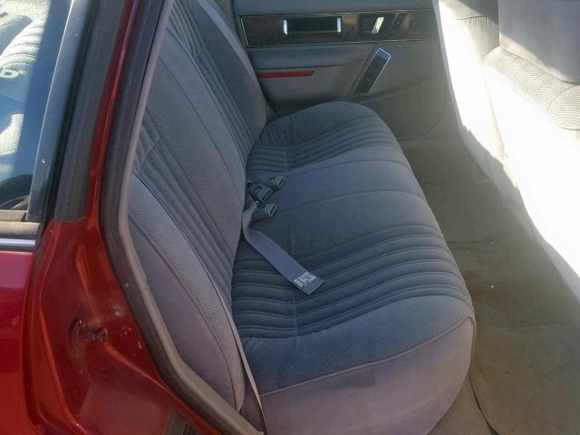 2G4WB54L5P1451537 - 1993 BUICK REGAL CUST RED photo 6