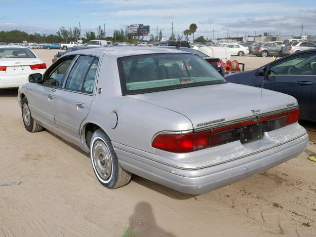 2MELM74W3SX699376 - 1995 MERCURY GRAND MARQ GRAY photo 3