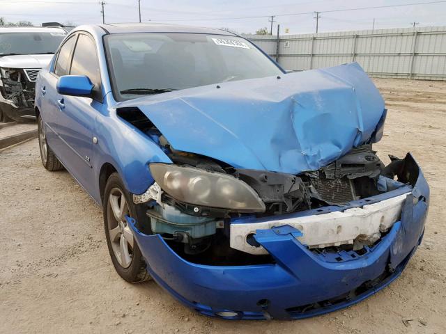 JM1BK123361459848 - 2006 MAZDA 3 S BLUE photo 1