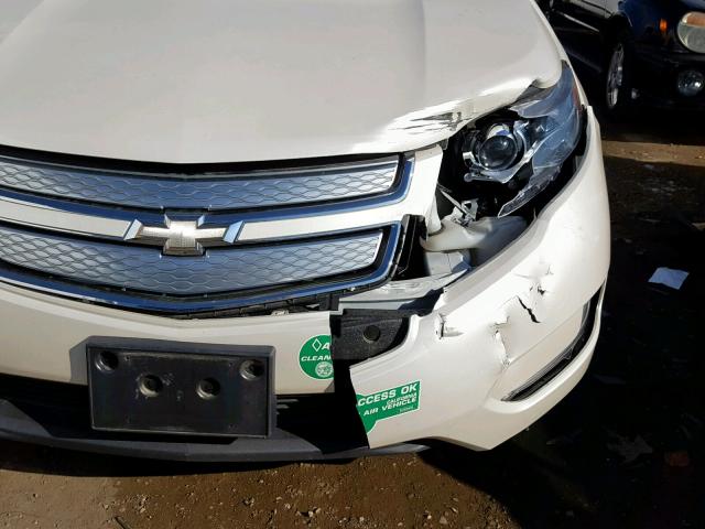 1G1RF6E47DU139098 - 2013 CHEVROLET VOLT CREAM photo 9