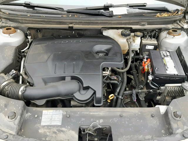 1G1ZC5E11BF348217 - 2011 CHEVROLET MALIBU 1LT 银色 照片 7