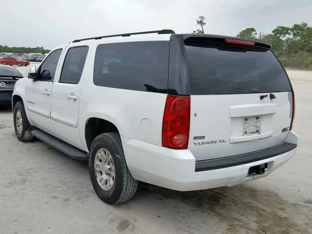 1GKFC16047J197438 - 2007 GMC YUKON XL C WHITE photo 3