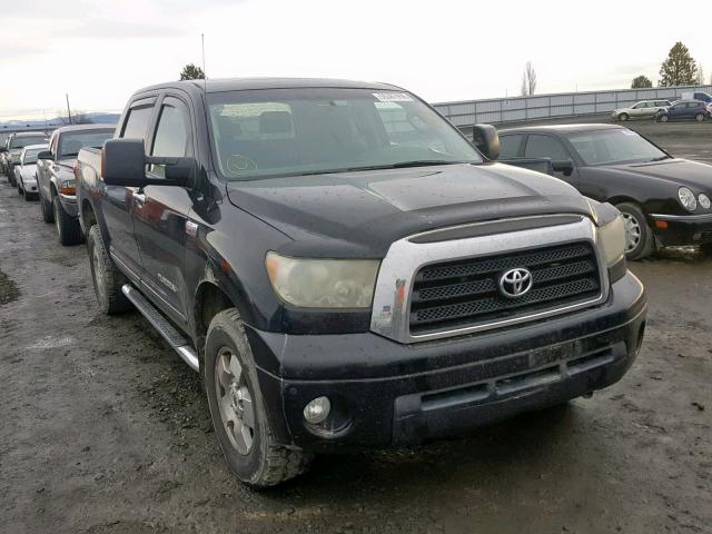 5TBDV54117S484490 - 2007 TOYOTA TUNDRA CRE BLACK photo 1