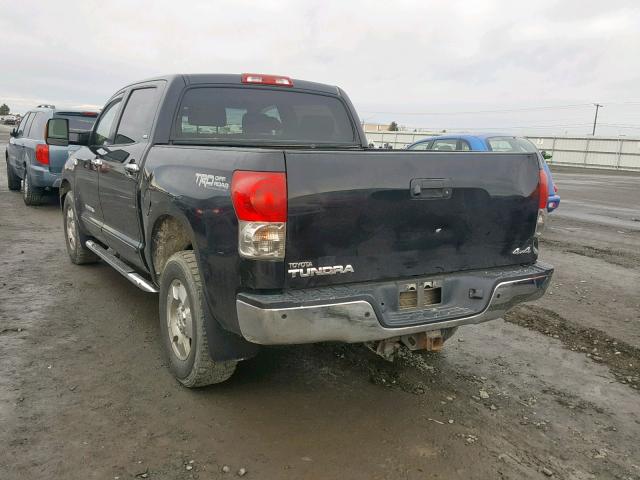 5TBDV54117S484490 - 2007 TOYOTA TUNDRA CRE BLACK photo 3