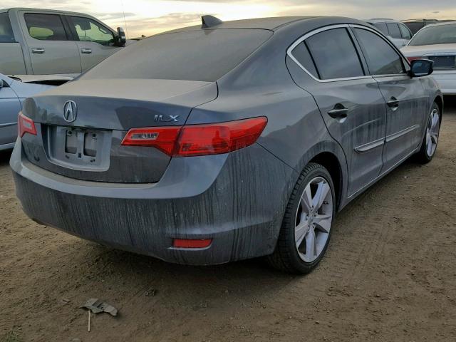 19VDE1F30EE013736 - 2014 ACURA ILX 20 CHARCOAL photo 4
