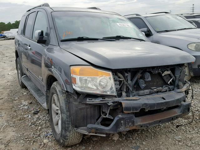 5N1BA08D49N600707 - 2009 NISSAN ARMADA SE GRAY photo 1