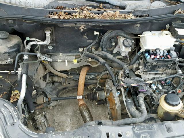 KL1TD5DE2BB185848 - 2011 CHEVROLET AVEO LS BLACK photo 7