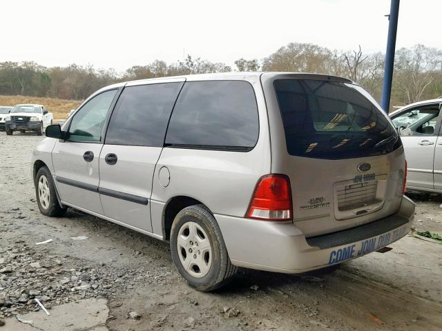 2FMZA50665BA53602 - 2005 FORD FREESTAR S SILVER photo 3