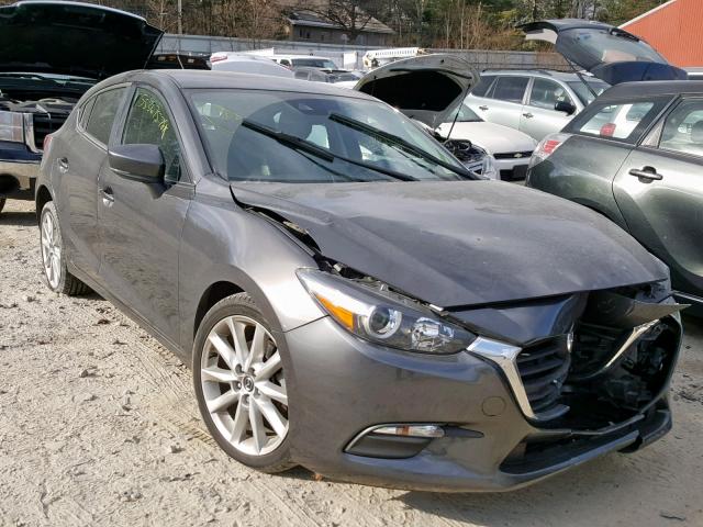 3MZBN1L76HM135479 - 2017 MAZDA 3 TOURING GRAY photo 1