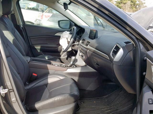 3MZBN1L76HM135479 - 2017 MAZDA 3 TOURING GRAY photo 5