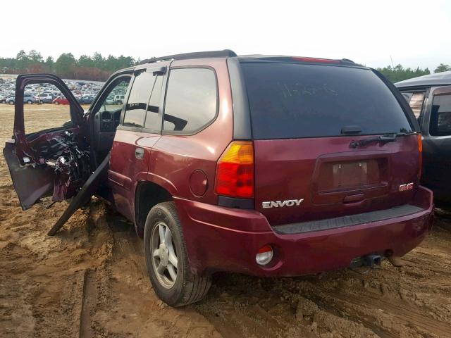 1GKDS13S342324993 - 2004 GMC ENVOY BURGUNDY photo 3