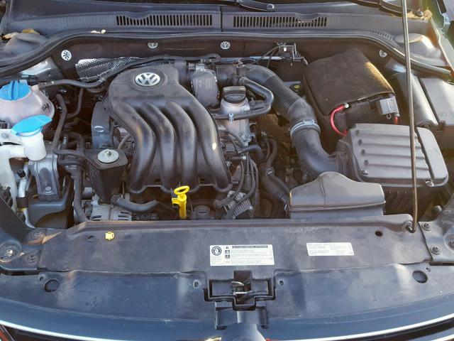 3VW2K7AJ5FM236925 - 2015 VOLKSWAGEN JETTA BASE GRAY photo 7