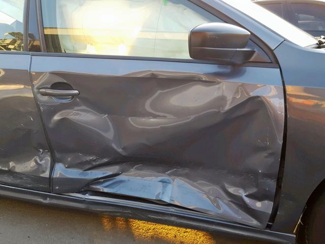 3VW2K7AJ5FM236925 - 2015 VOLKSWAGEN JETTA BASE GRAY photo 9