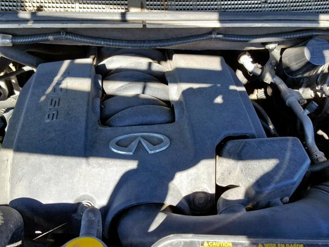 5N3AA08A15N811740 - 2005 INFINITI QX56 GOLD photo 7