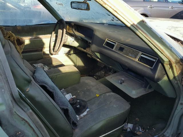 1N45U4C146243 - 1974 CHEVROLET CAPRICE GREEN photo 5